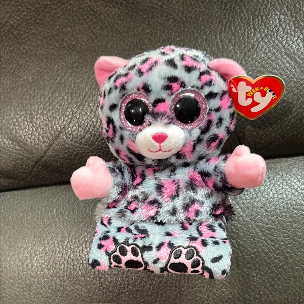 Ty beanie baby leopard cat “Trixi”